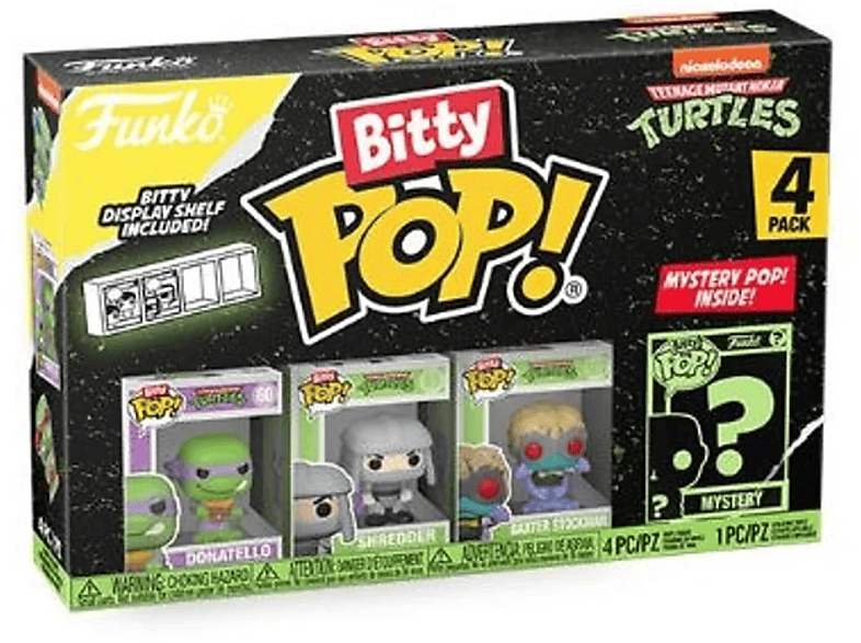 FUNKO POP Bitty POP! Teenage Mutant Ninja Turtles: Donatello figura (FU71508)