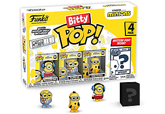 FUNKO POP Bitty POP! Minions: Roller Skating Stuart 4PK figura (FU73037)