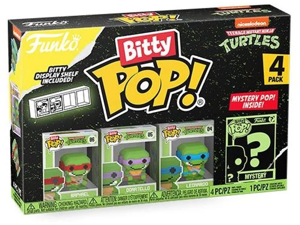 FUNKO POP Bitty POP! Teenage Mutant Ninja Turtles: 8-bit figura (FU71510)
