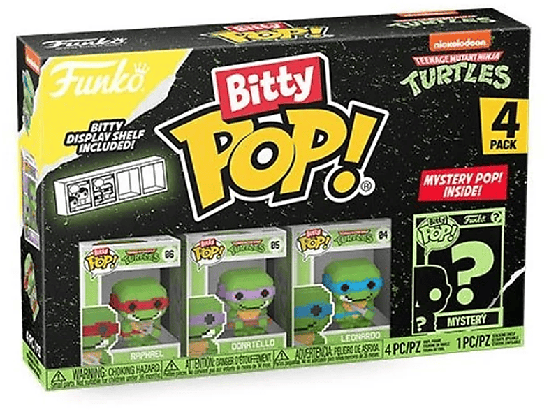 FUNKO POP Bitty POP! Teenage Mutant Ninja Turtles: 8-bit figura (FU71510)