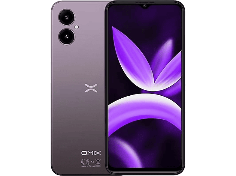 OMIX X5 6/128GB Akıllı Telefon Mor