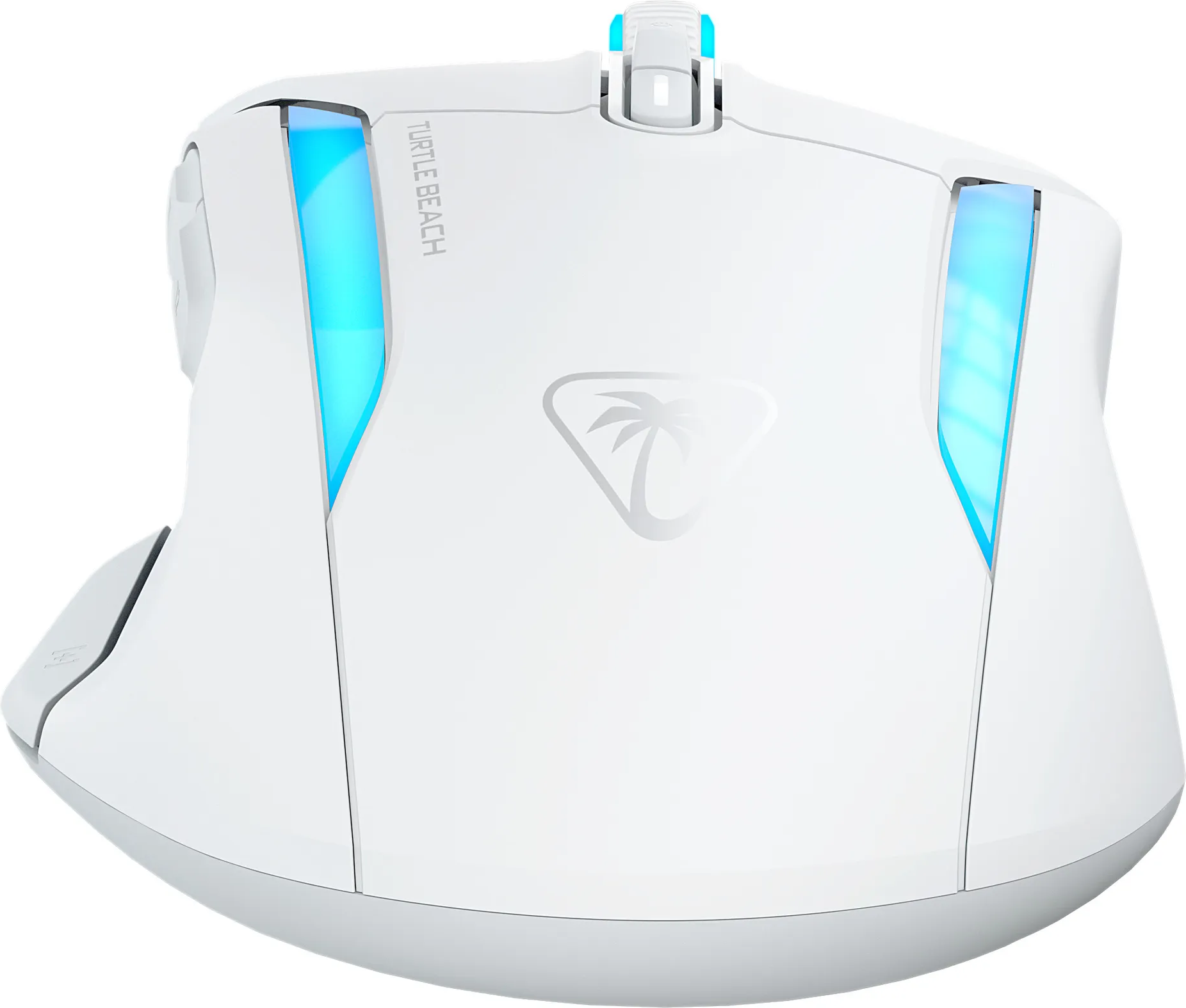 TURTLE BEACH Kone II Air Gaming-Maus, Kabellos (2.GHz-Band über USB-A-Adapter), Bluetooth®, 26000 DPI, Optisch mit Leuchtdioden, Weiss