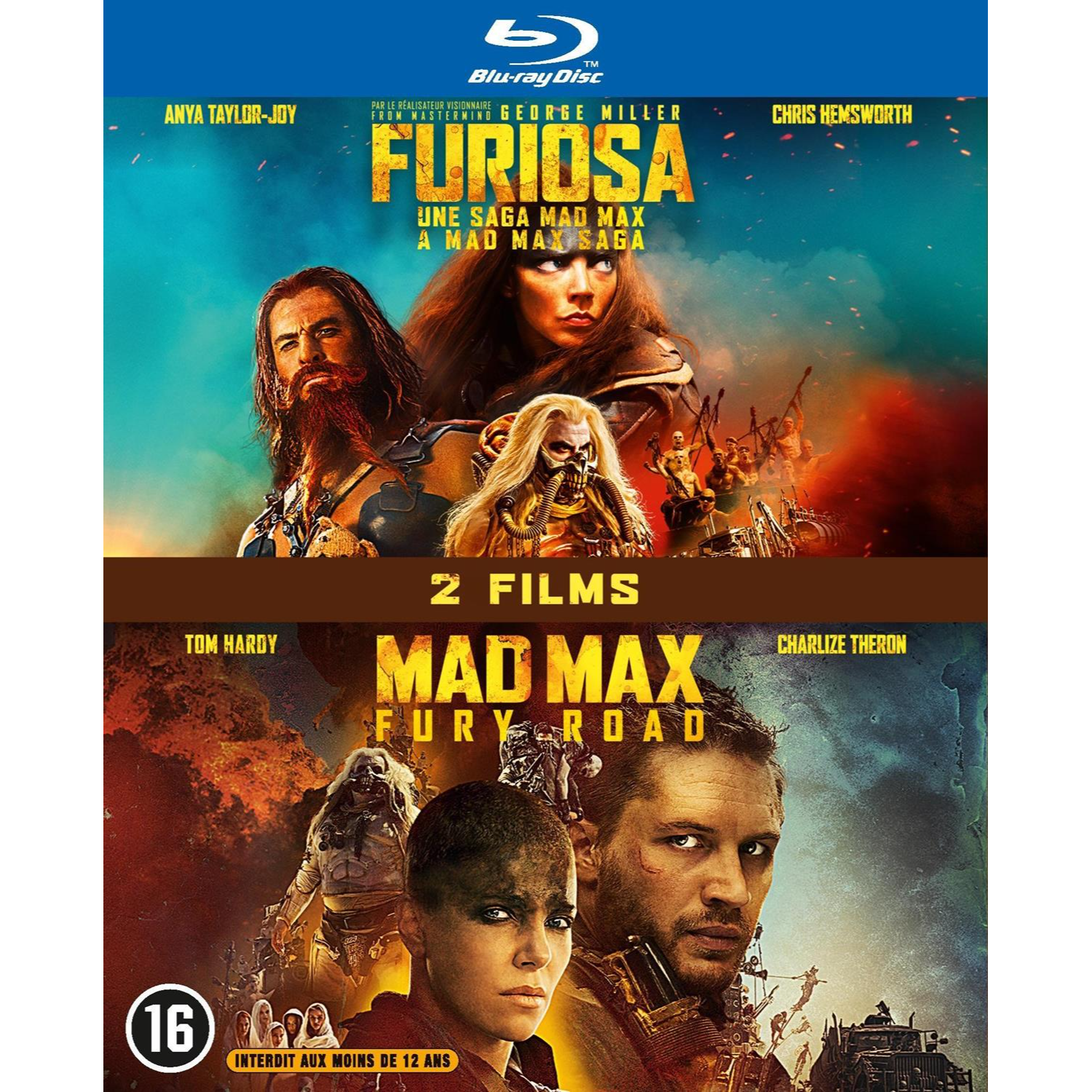 Warner Bros. Entertainment Ned Furiosa - A Mad Max Saga & Fury Road Blu-ray