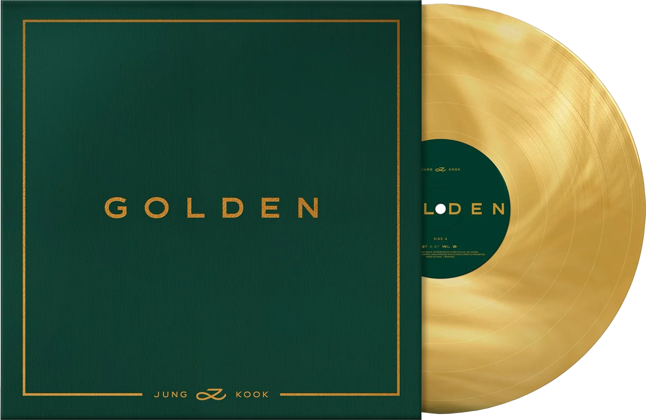 Jungkook (BTS) - Golden (Gold Vinyl) (Vinyl LP (nagylemez))