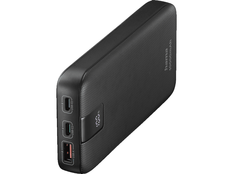 HAMA Powerpack PD 10 Powerbank 10000 mAh Grau