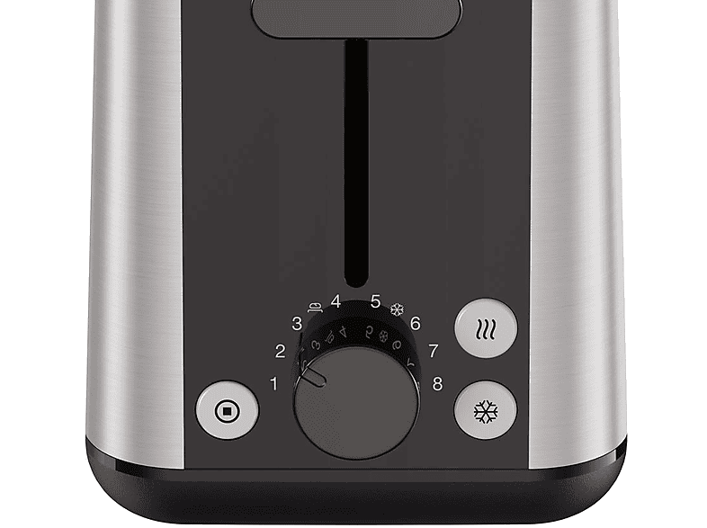 Braun HT 1610 8 1030 W Noir, Acier inoxydable