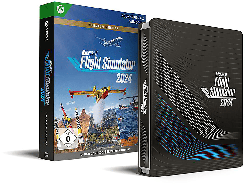 Microsoft Flight Simulator 2024 | Premium Deluxe SteelBook