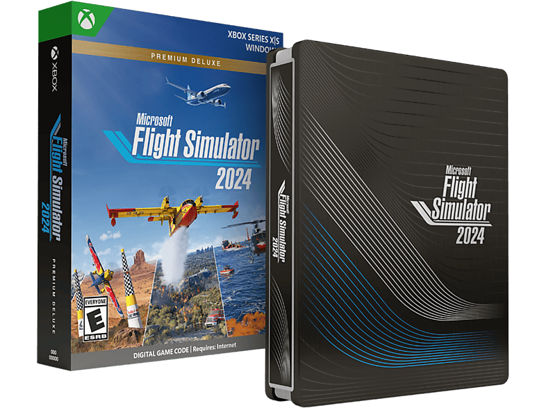 MICROSOFT Flight Simulator 2024 Premium Deluxe Steelbook Edition