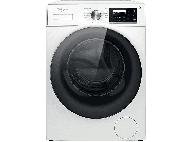 Whirlpool W7X 89 Silence IT Lavatrice, Caricamento frontale, 8 kg, 60,7 cm, Classe A
