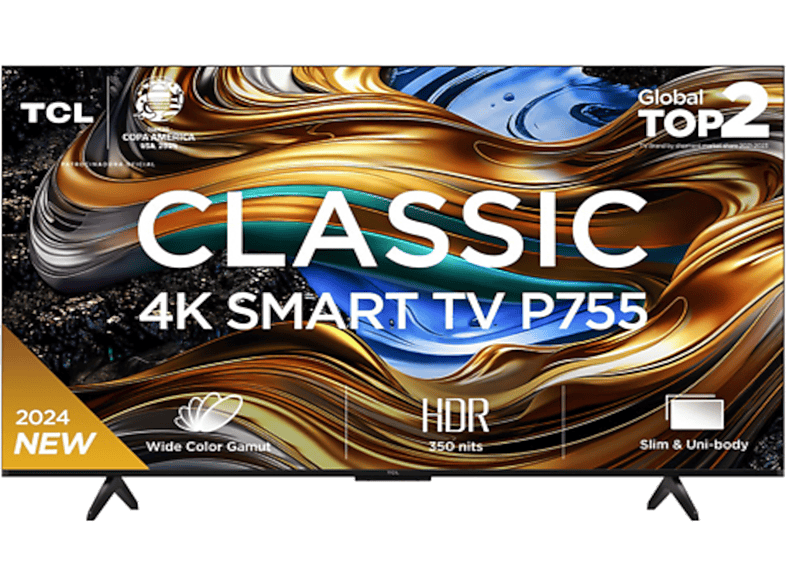 TCL 50P755 50 inç 125 Ekran Uydu Alıcılı Smart 4K UHD TV_0