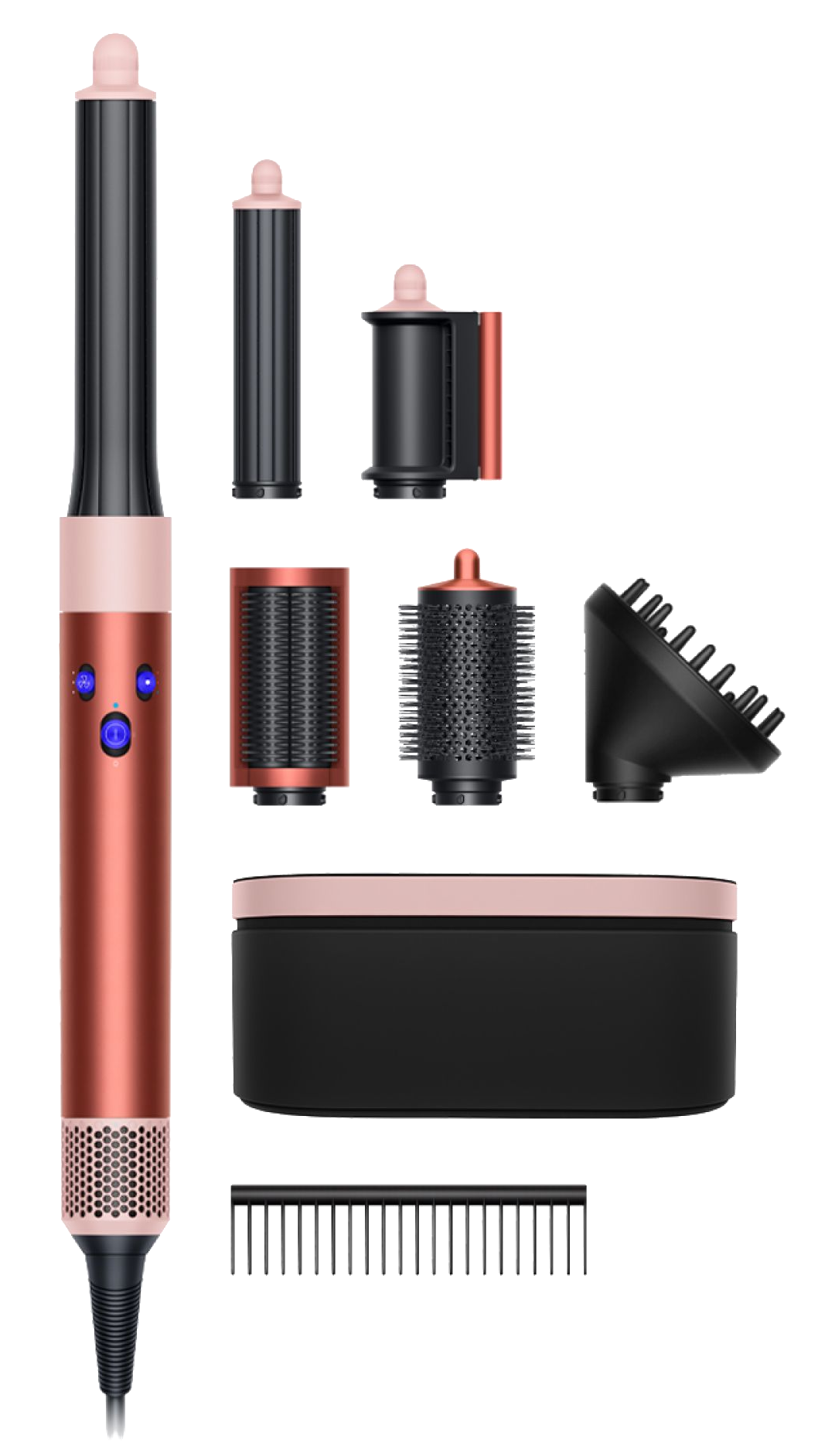 DYSON 581840-01 Airwrap (HS05) Complete Long Volumise Strawberry Bronze/Blush Pink hajformázó