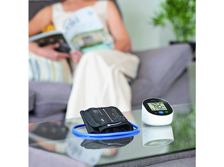 Braun BUA4050EU ExactFit™ 2 Blutdruckmessgerät (Batteriebetrieb, Oberarm, Universal-Manschettengröße) — Foto 3 von 5