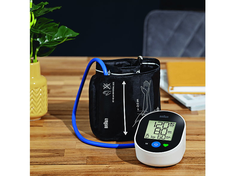 Braun BUA4050EU ExactFit™ 2 Blutdruckmessgerät (Batteriebetrieb, Oberarm, Universal-Manschettengröße) — Foto 5 von 5