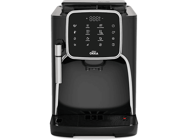 ARZUM OK0030 Okka Espresso Pro Tam Otomatik Espresso Makinesi Siyah Krom