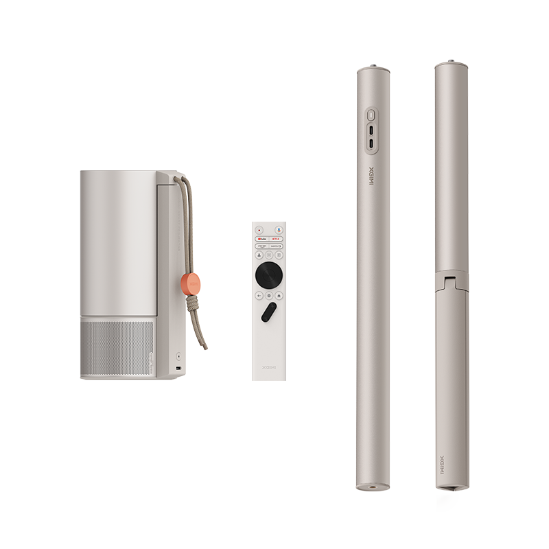 XGIMI MoGo 3 Pro + Batarya Standlı Set 1080P FHD 450 Iso Lümen