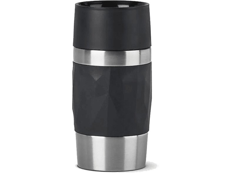 TEFAL Travel Mug Compact 0.3 L Termos Siyah_0