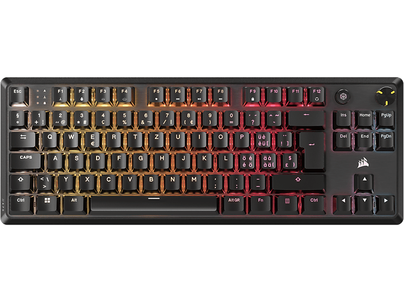 QW-PCK-015BL QWARE Office Liverpool Toetsenbord QWERTY US kabel zwart