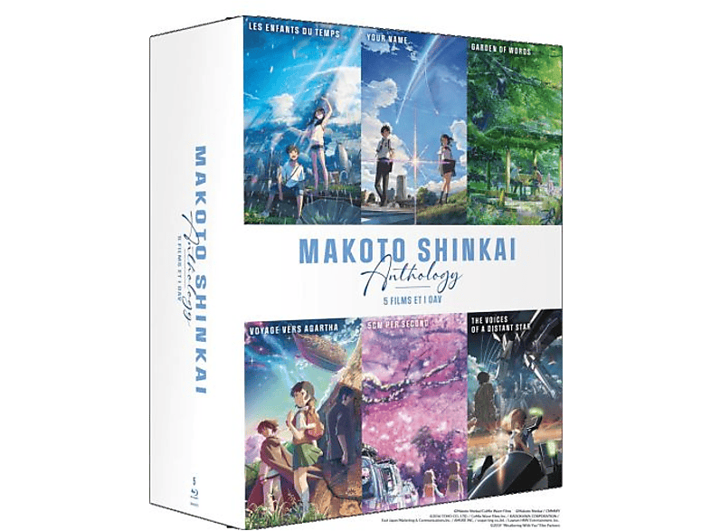 Cld Distribution Makoto Shinkai Anthology: 5 Films En 1 Oav Blu-ray