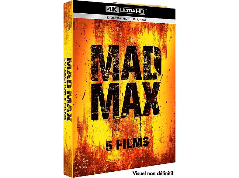 Warner Home Video Mad Max 5 Film Collection 4k Blu-ray