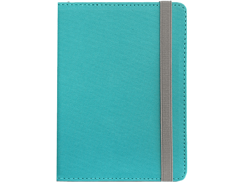 Funda eBook - Silver HT Universal 6" Wave, Compatible Dispositivos hasta 6", Sistema de Sujeción con Ganchos, Pale Blue