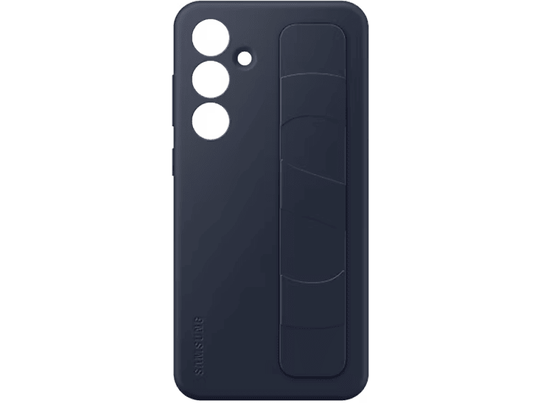 Funda móvil - Samsung EF-GS721CNEGWW, Compatible con Galaxy S24 FE, Soporte, Azul Negro