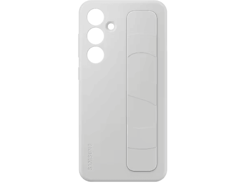 Funda móvil - Samsung EF-GS721CJEGWW, Compatible con Galaxy S24 FE, Soporte, Gris
