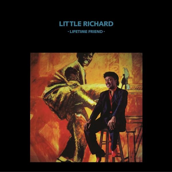 Pochette d'album: Little Richard, ami de toujours. Homme assis.