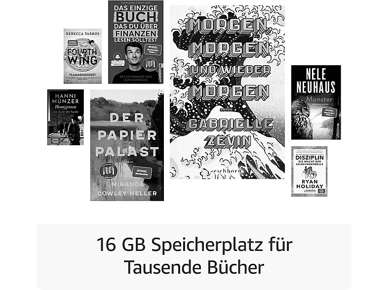 KINDLE Matcha Green 16GB (2024), mit Werbung; E-Book Reader — Foto 4 von 5