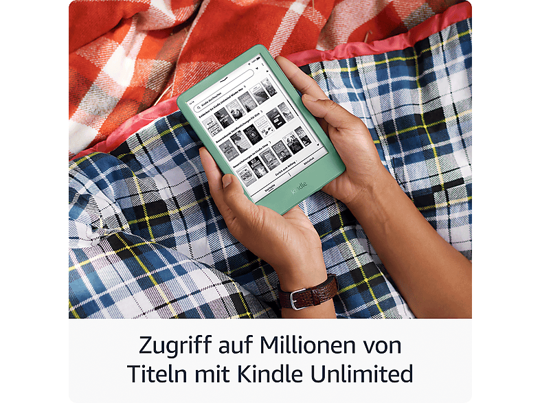 KINDLE Matcha Green 16GB (2024), mit Werbung; E-Book Reader — Foto 5 von 5