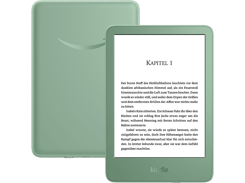 KINDLE Matcha Green 16GB (2024), mit Werbung; E-Book Reader