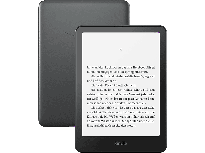 KINDLE KINDLE Paperwhite Signature Edition, 32GB, 2024, 7-Zoll Display, Metallic Black