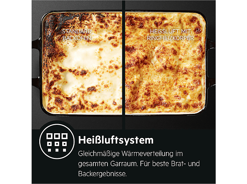 AEG CCB6446BBM Standherd (EEK: A, Strahlungsheizung, 73 l, Schwarz) — Foto 3 von 5
