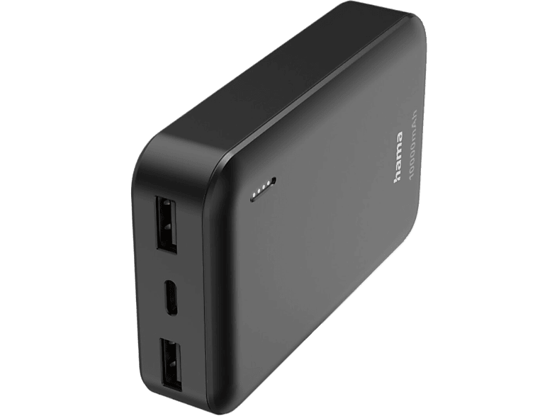 Hama Powerbank Power Pack Pocket 10.000mah Zwart (201708)