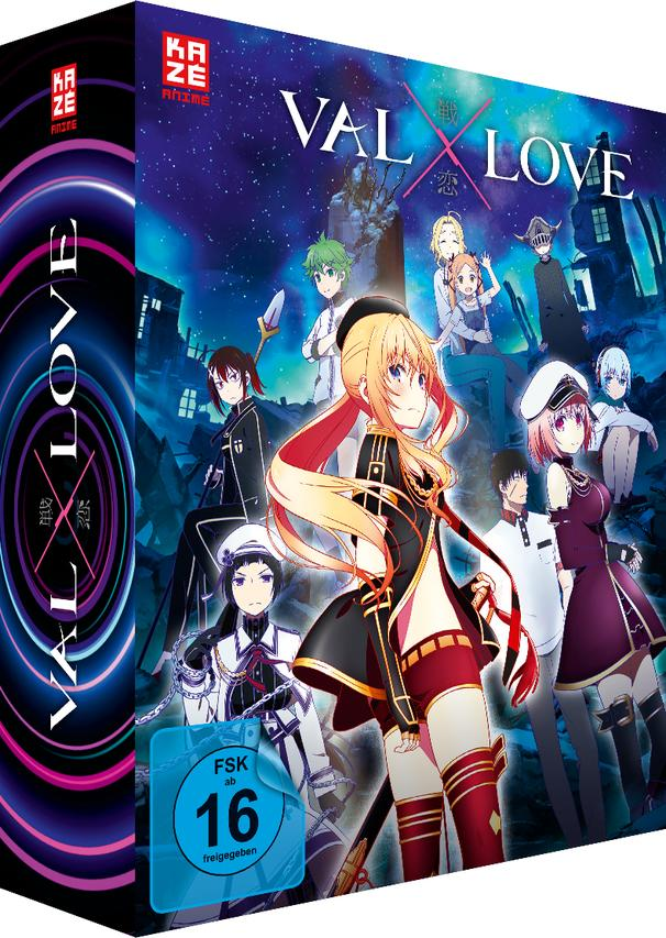 Anime-Box-Art mit Charakteren, Titel und Bewertung Logo.