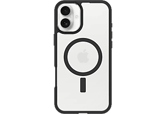 OTTERBOX React Series iPhone 16 Plus tok, MagSafe, átlátszó-fekete  (77-96235)