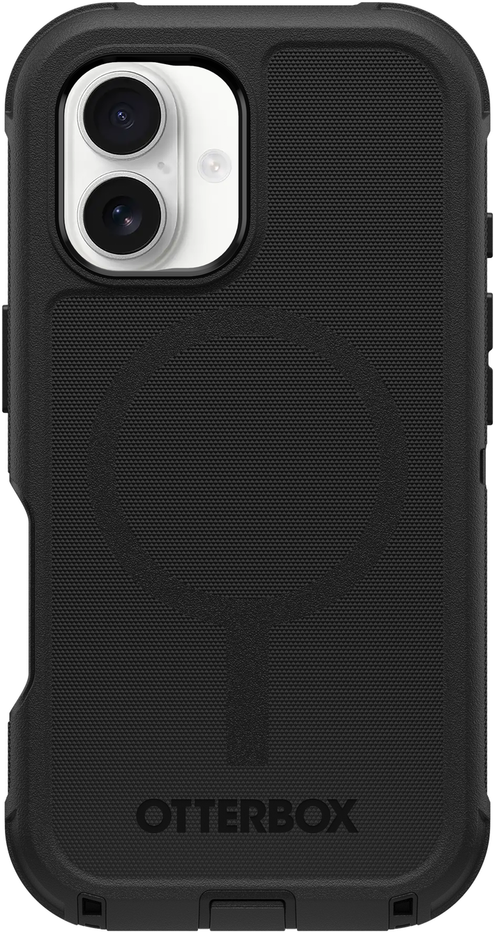 OTTERBOX Defender Series iPhone 16 tok, MagSafe, fekete (77-95961)