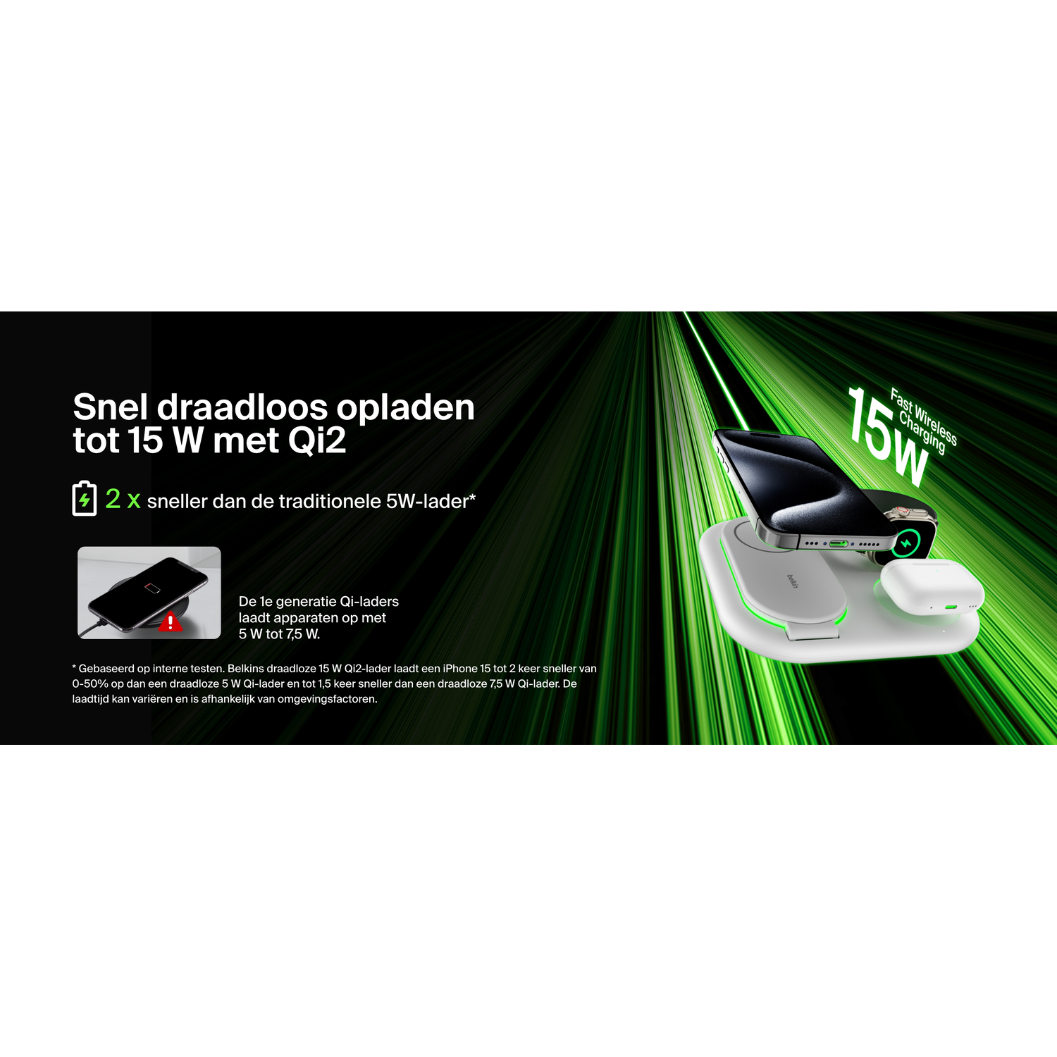 A black diamond with a white tag icon on a green glowing background.