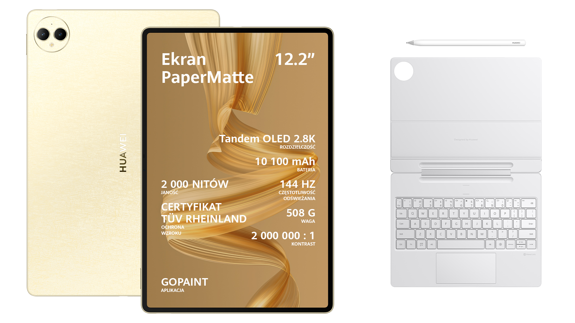 Tablet HUAWEI MatePad Pro 12.2 PaperMatte Edition Wi-Fi 12GB 512GB