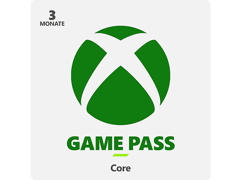 Xbox Game Pass Core - 3 Monate - [Multiplattform]