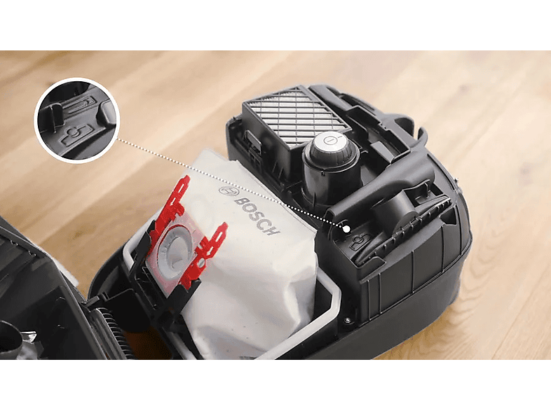 Odkurzacz workowy BOSCH BGL41POW2H Serie 4 – zdjęcie 2