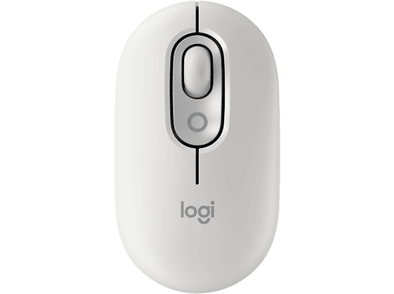 LOGITECH POP vezeték nélküli optikai egér, piszkosfehér (910-007411)