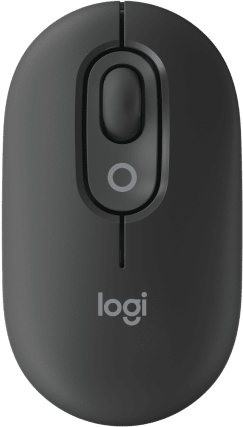 LOGITECH POP vezeték nélküli optikai egér, grafitszürke (910-007412)