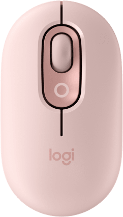 LOGITECH POP vezeték nélküli optikai egér, rózsaszín (910-007413)
