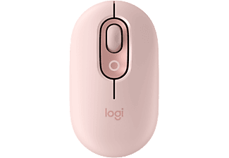 LOGITECH POP vezeték nélküli optikai egér, rózsaszín (910-007413)