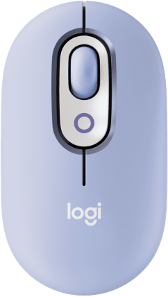 LOGITECH POP vezeték nélküli optikai egér, lila (910-007414)