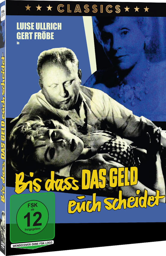 DVD-Hülle mit Schwarz-Weiß-Bild eines Mannes und einer Frau. Text auf Deutsch.