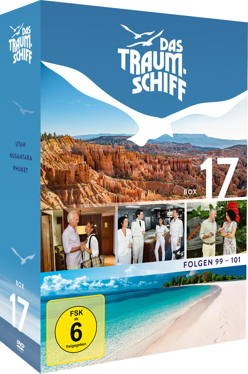 Das Cover einer DVD-Box mit Berglandschaft und Bildern von Personen.
