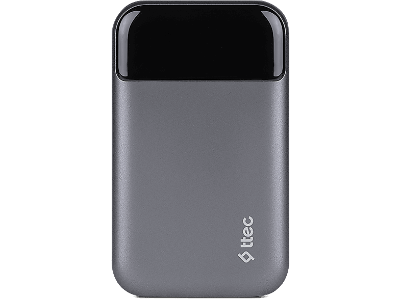 TTEC 2BB214UG ReCharger Pro LCD 10.000mAh PD 30W Taşınabilir Hızlı Şarj Aleti Uzay Grisi