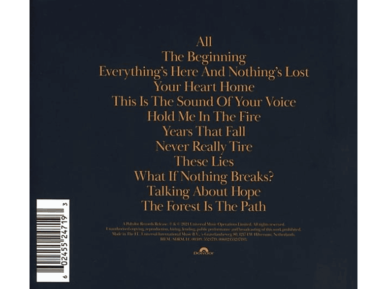 Snow Patrol - The Forest Is The Path (Ltd. Hardback Book CD) [CD] — Foto 2 von 2