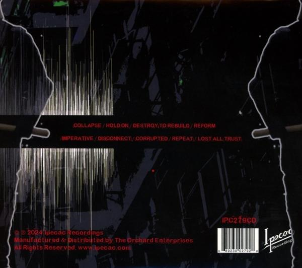 Die Rückseite einer CD-Hülle mit Text und einem Barcode.